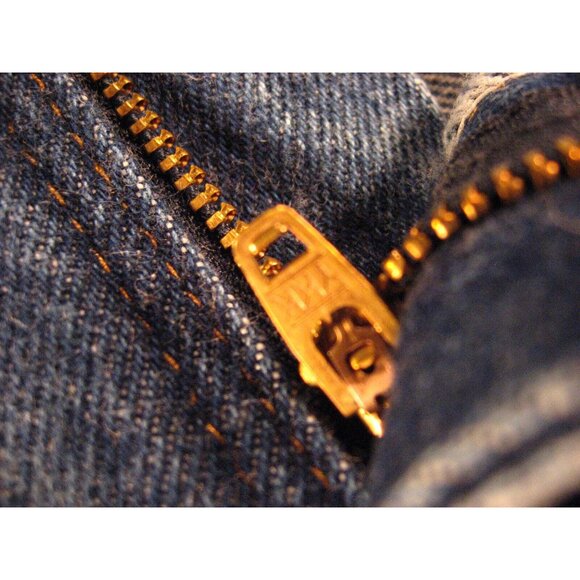 Rustler Womens CUTOFF JEANS SHORTS 32 x 34 Blue Daisy Dukes Cowgirl - Picture 6 of 9